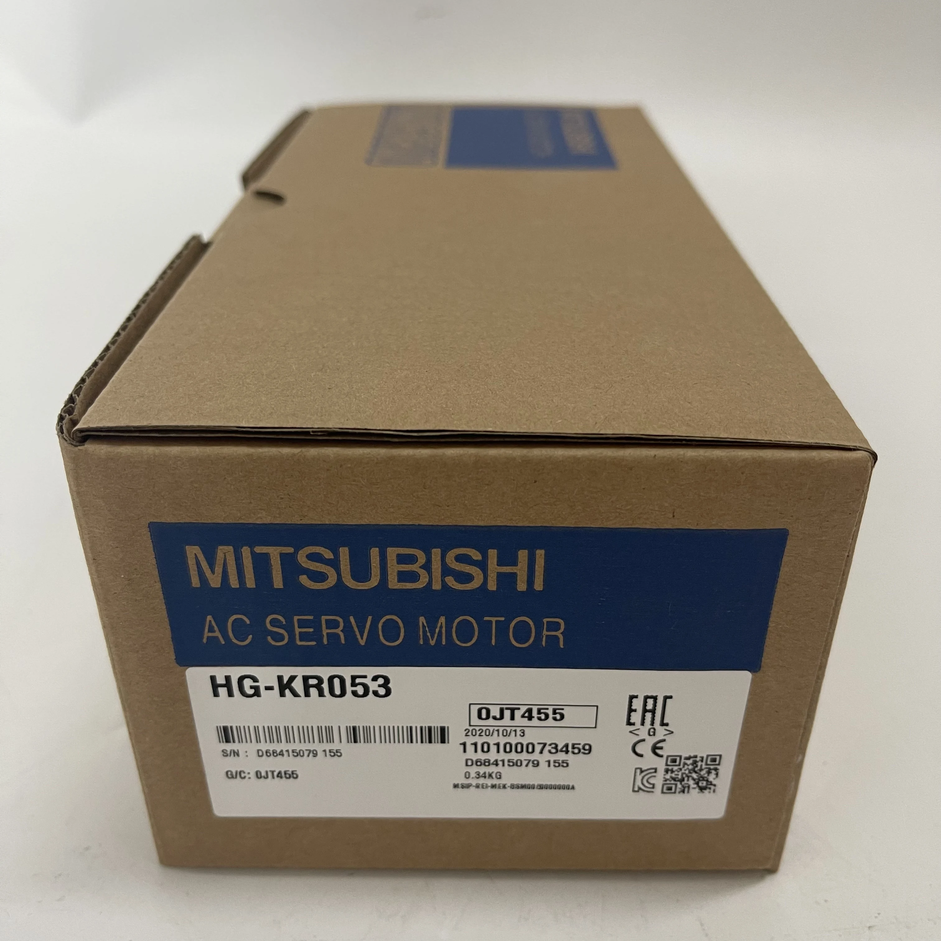 Mitsubishi AC Servo Motor HG-KR053