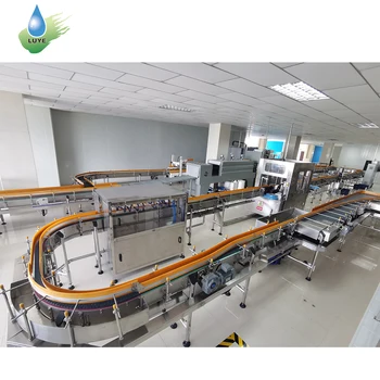 Automatic carbonated water processing machine/soft drink bottling equipment/carbonated beverage bottling plant