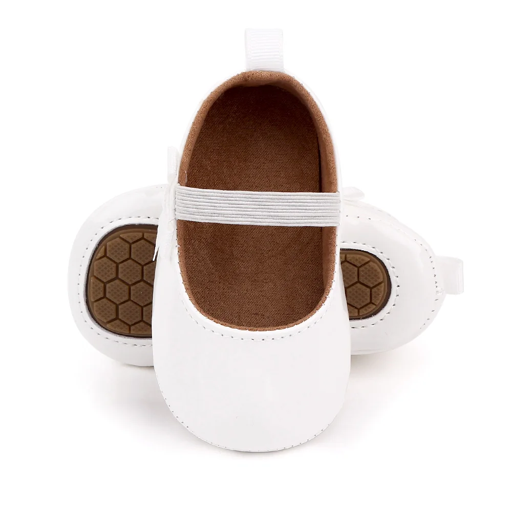 Hot Selling Baby Shoes Non-slip Rubber Sole Newborn Toddler Shoes Girls Dress Shoes factory