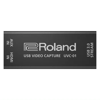 ROLAND UVC-01PLUG-AND-PLAY FOR FLAWLESS RECORDINGS AND LIVESTREAMSVideo capture stick