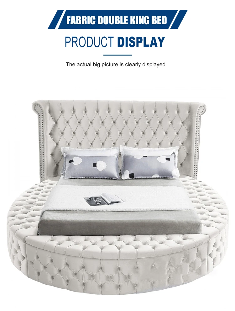 Upholstered Queen Platform Bed Modern Classic Upholstered Queen Bed Round Platform Bed Buy