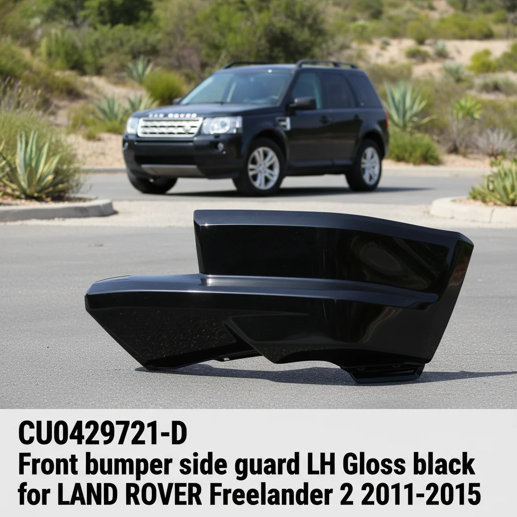 CU0429721-D OEM ODM Auto Exterior Trim Panel Front Bumper Side Guard LH Gloss Black for LAND ROVER Freelander 2 2011-2015