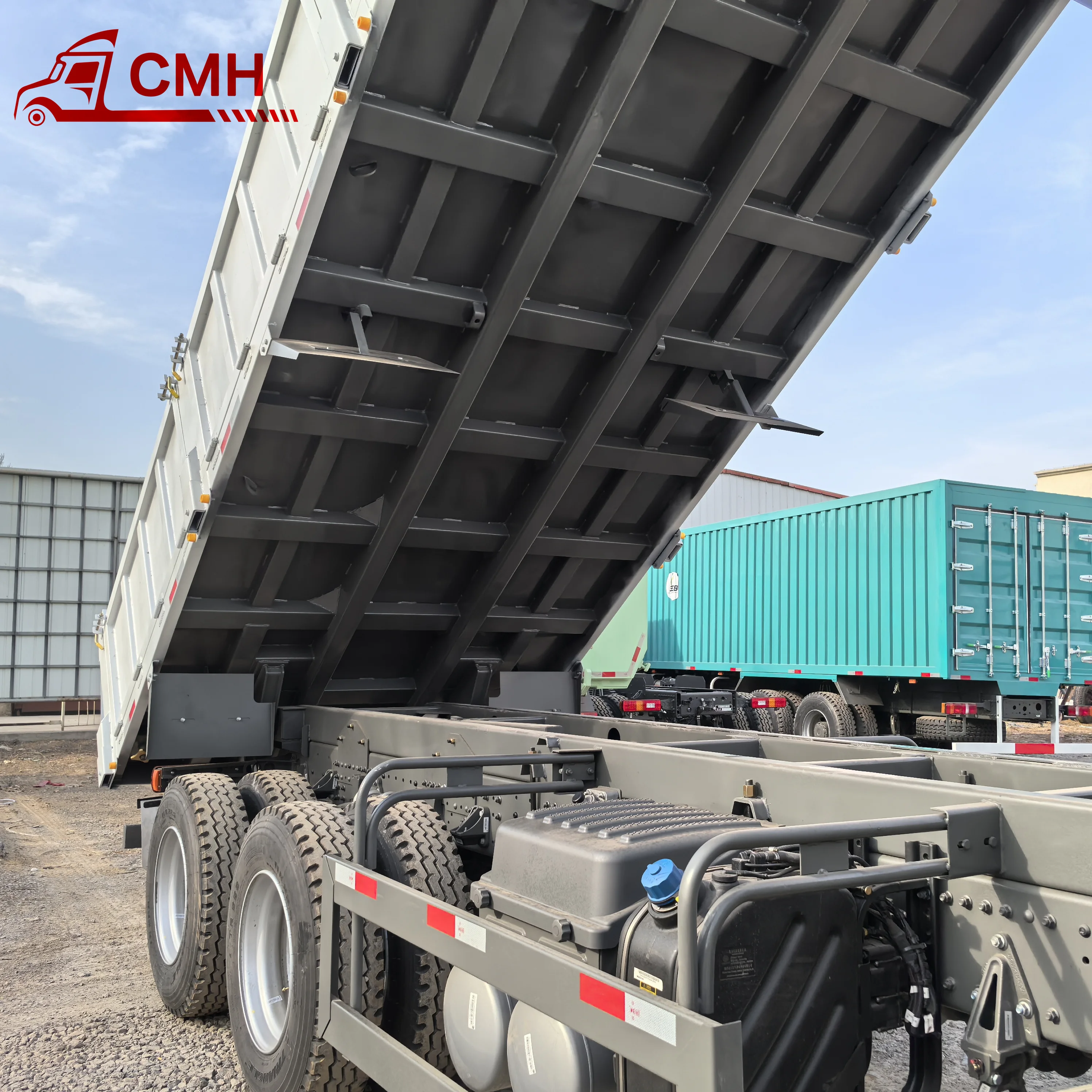 product brand new  sinotruk howo  v7 x 6x4 manual  transmission  dump tipper dump truck in africa-1
