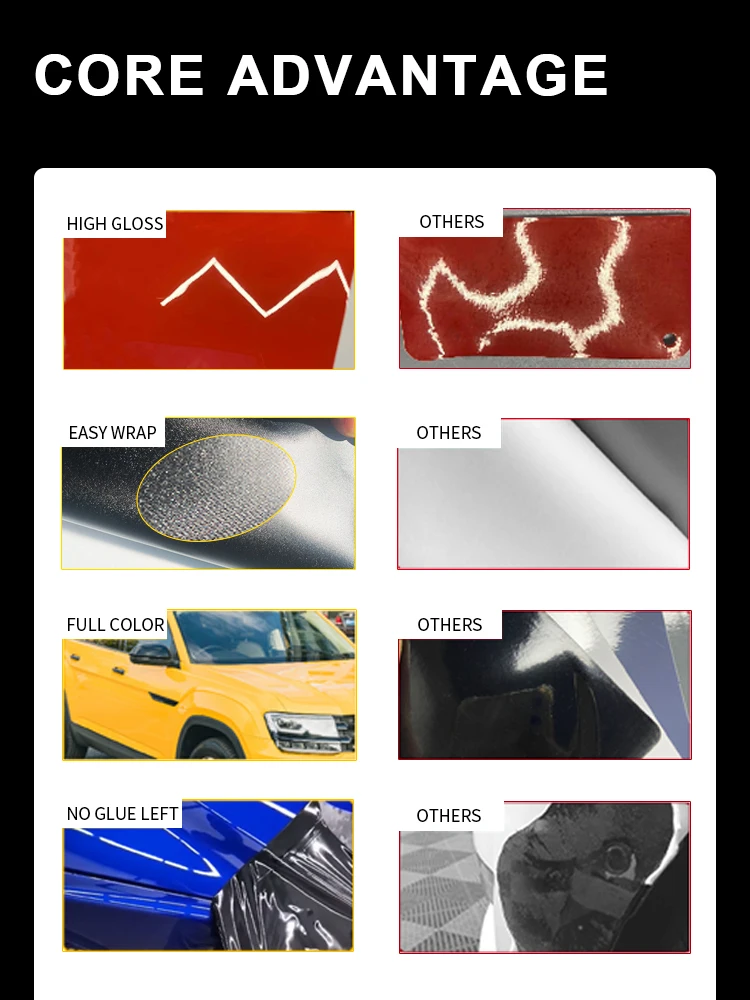 Factory Wholesale Oem Vehicle Wrap Car Wrap Vinyl Car Films Vehicle