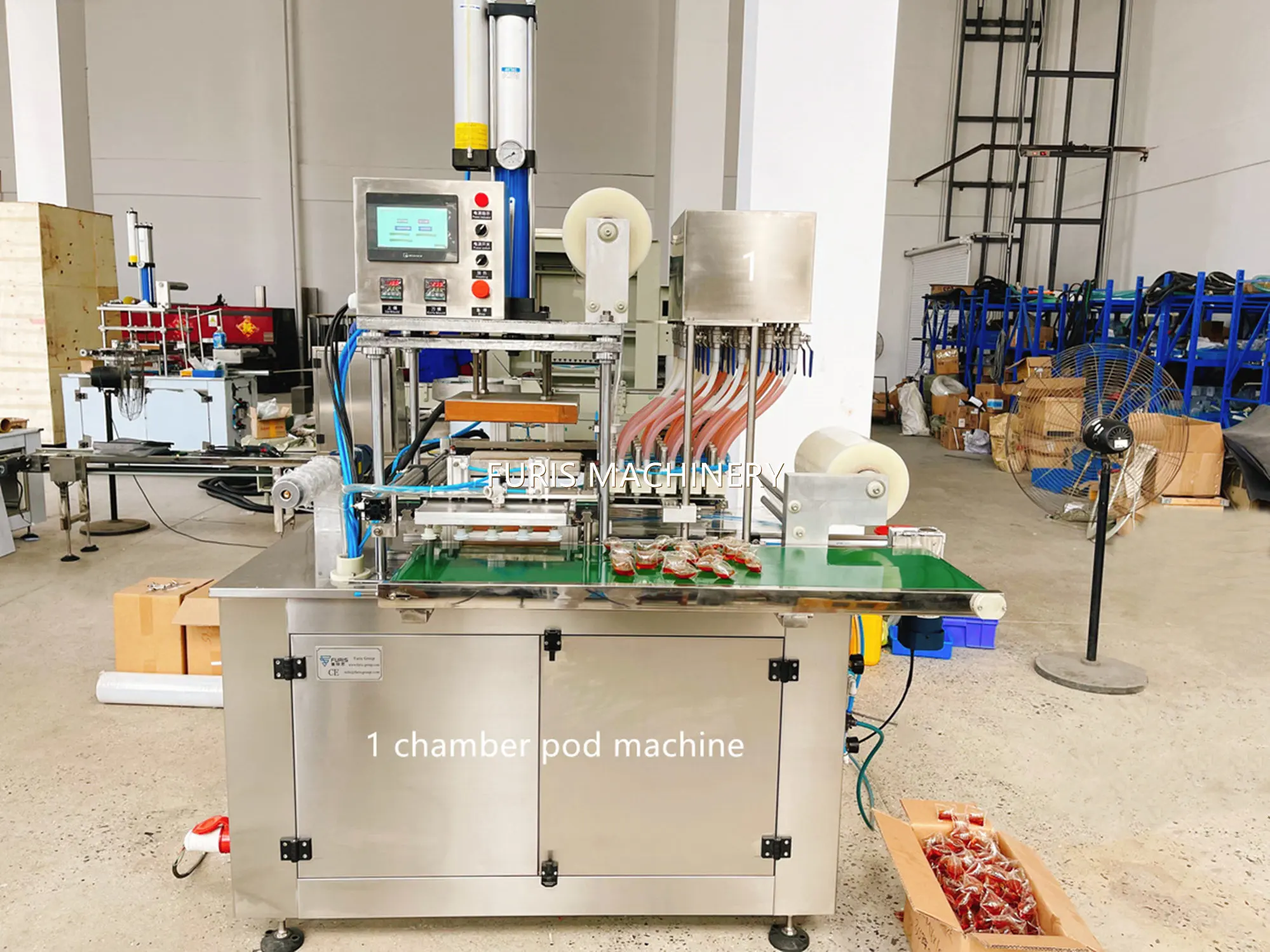 High-speed Detergent Laundry Capsule Pod Machine for Sale