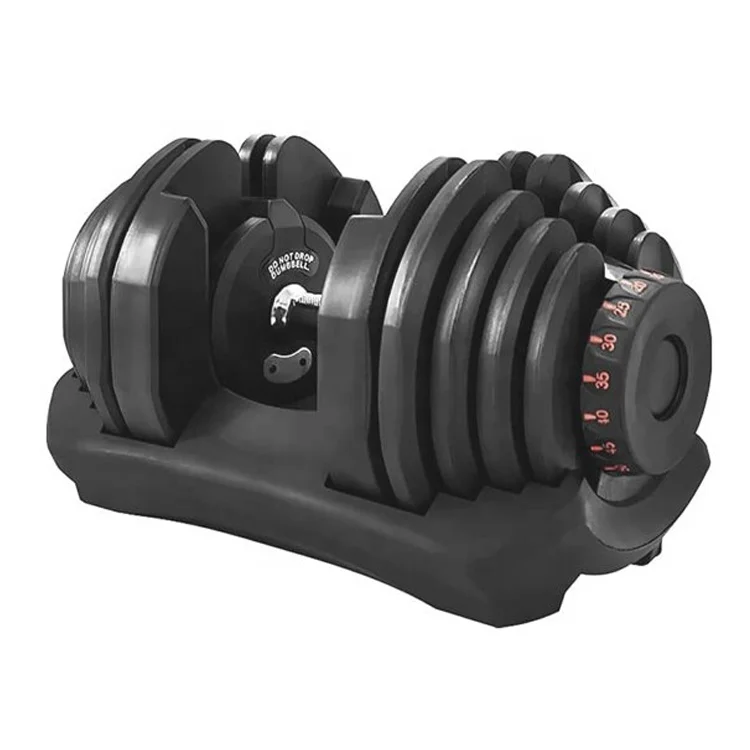 10lb90lb Adjustable Dumbbells Set Strength Training Weightlifting Weight Barbell Gym Equipment