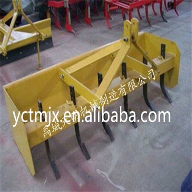 Agricultural Machinery 3 Point Farm Land Scraper Leveler Box Grader