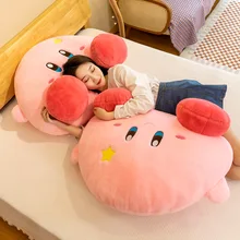 Wholesale Stuffed Star Kirby Pillow Pink Pluche Stuffed Animal Plush Toy Giant Kirby Sleeping Reading Pillow