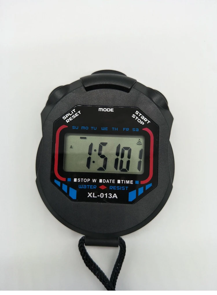 Chronograph Digital Laboratory Medical Stopwatch Handheld Sports Timer ...