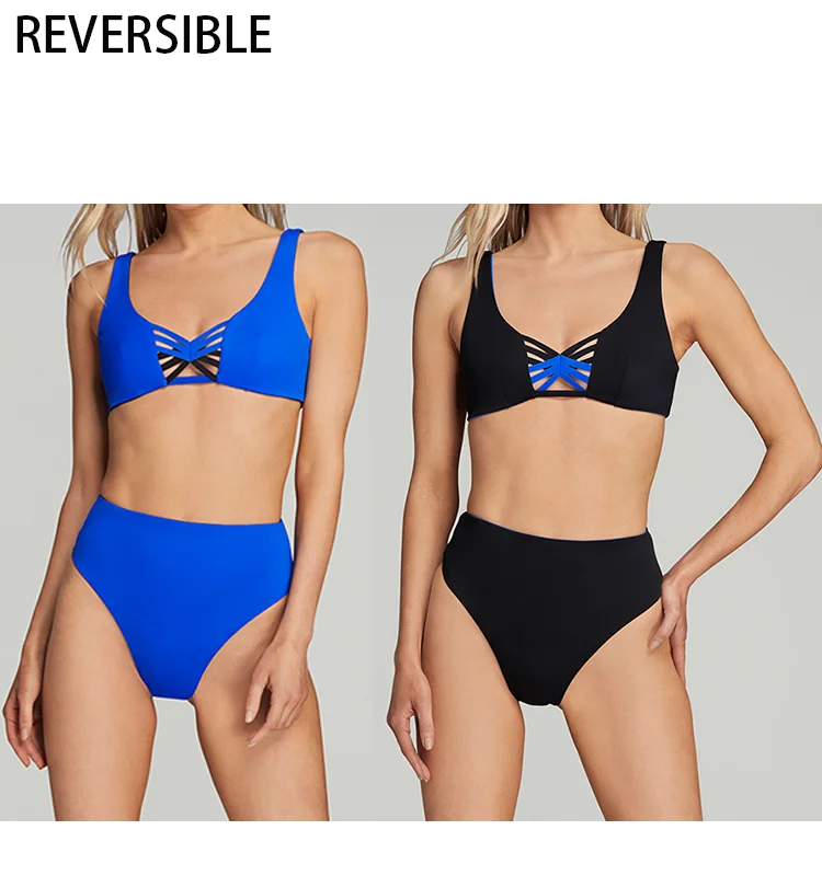 Customized 2023 Bikini Styles Patterns R Floral Recycled Reversible