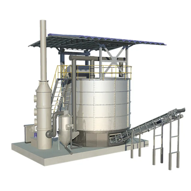 Ферментирующий резервуар на заказ ферментирующий порошок для пищевых отходов производство органических удобрений