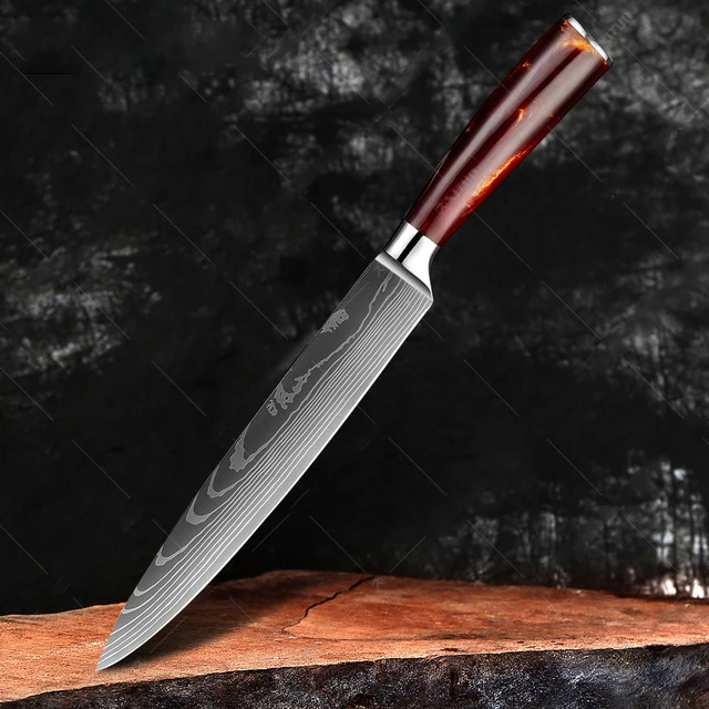 TUOHE Japanese Chef Knife - High-Quality 8 Cleaver with G10