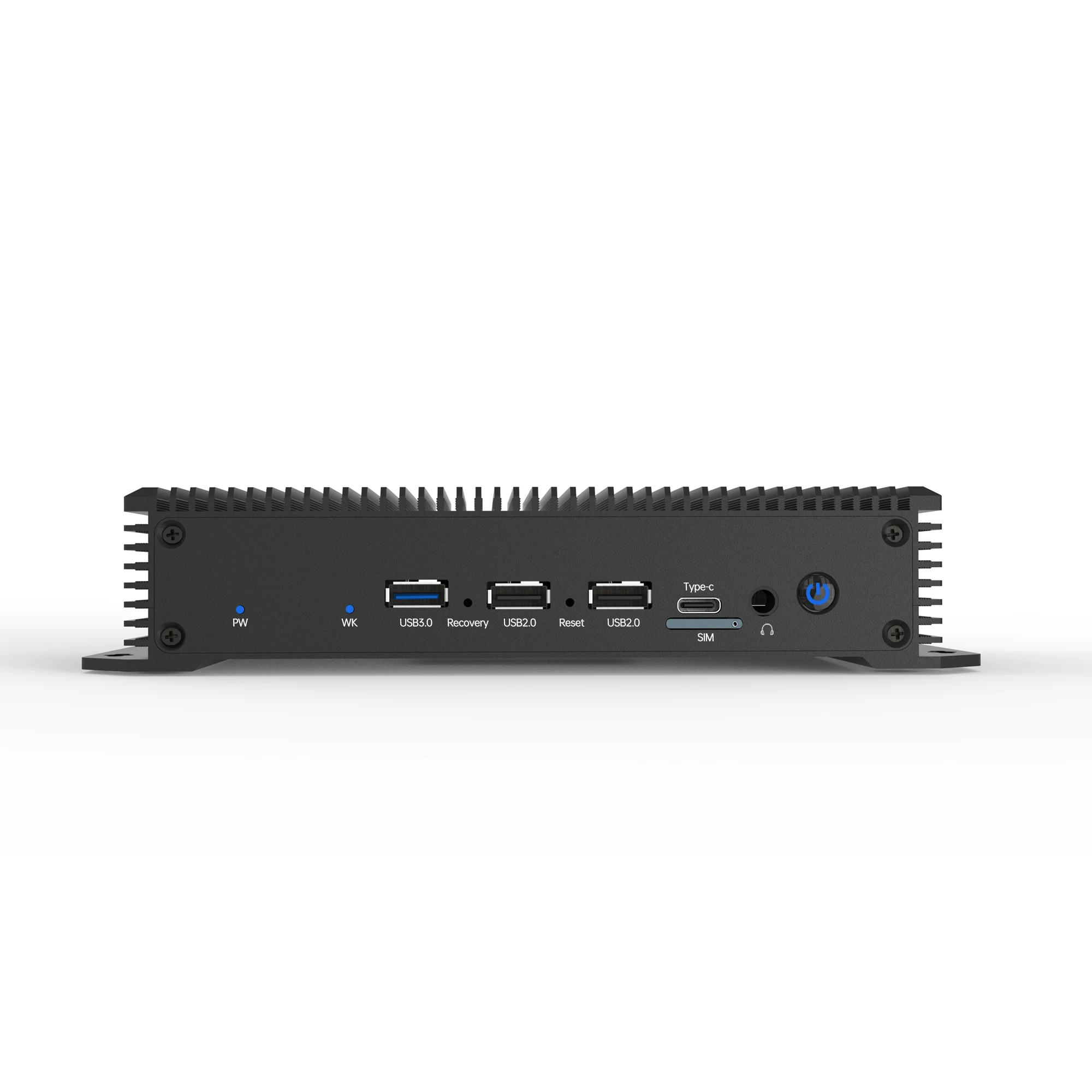 Industrial Edge Computing Box Dual Band Wifi 61000M Rockchip RK3576 DDR5 8GB RAM 128GB ROM 8K4K Linux Android 14 Ai Edge Box