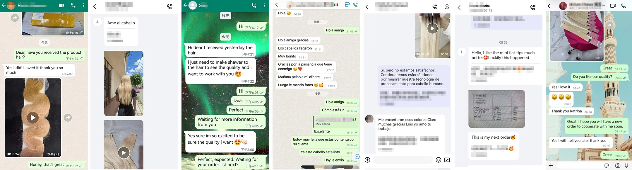 Customization service showcase