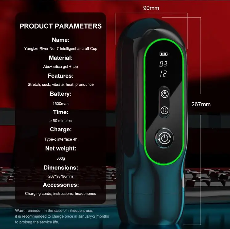 PulseOne Isıtmalı ve Vakumlu Otomatik Mastürbatör