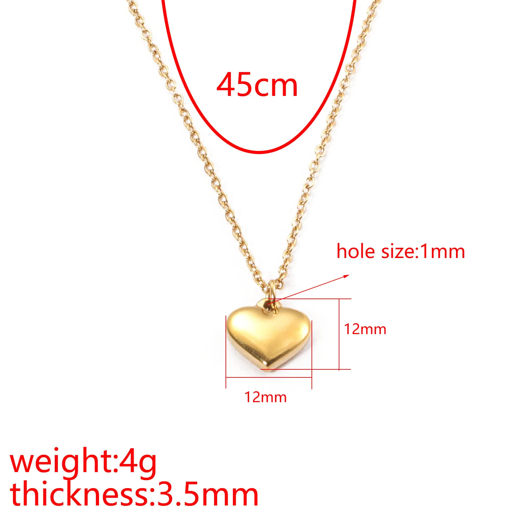 Heart Pendant Necklace