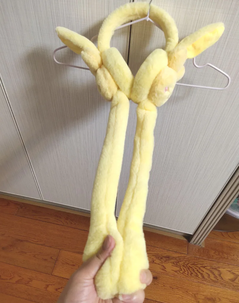Ушные наушники с заячьими