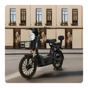 Green Initiative 48V Mini Electric Bicycle Electronic Zero Noise Pollution Motorcycle Factory Cheap Ev Scooter