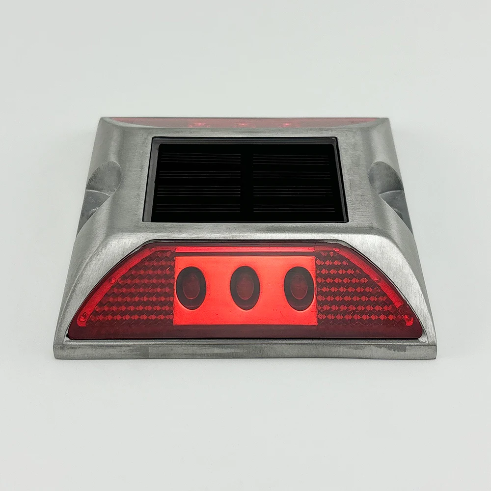 LED Solar Light Reflective Cat Eye Pavement Marker Road Stud Price Reflective Solar Road Stud Flashing Light