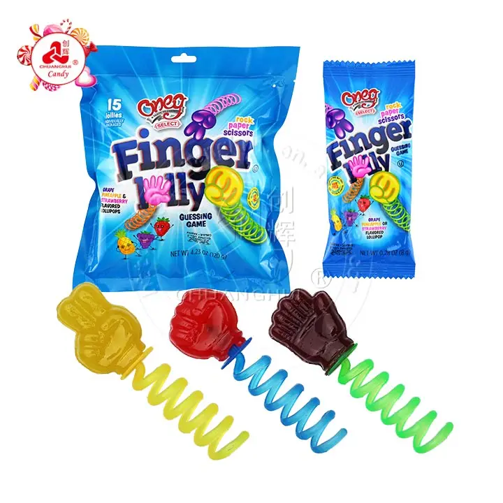 Scissor-stone-cloth candy