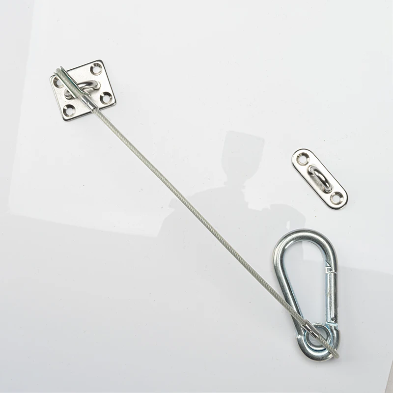 Trash Can Lid Lock Metal Outdoor Bear Proof Garbage Can Lid Lock For