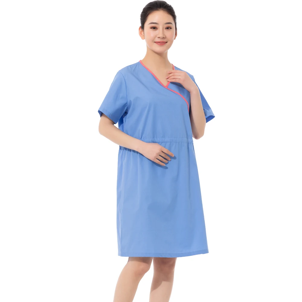 Ropa De Pacientes Personalizada Barata,Bata Holgada Para Embarazadas - Buy Rosa De Embarazada Product on Alibaba.com