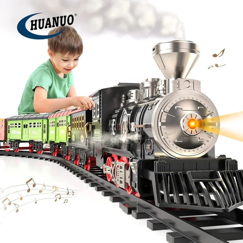 Hot Wheels Kids Toy Train High Speed Big Train Play Set Toy