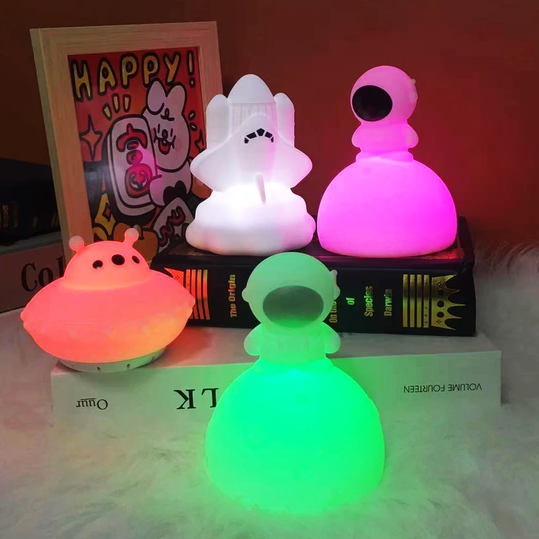 Small Colorful Touch Sensor Animals Led Kids Lamp Baby Sleeping Night Light  for Bedroom Desk Decor