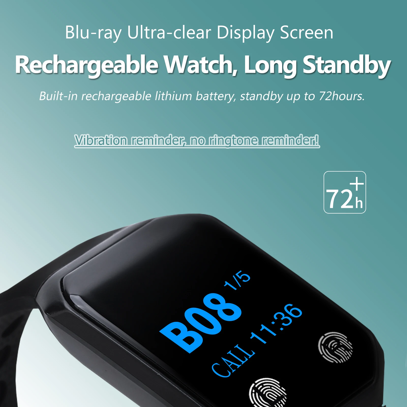 BYHUBYENG Pager System Restaurant Call Button and Waterproof Watch Waiter Calling System for Restaurant Hotel Cafe Spa Game Room