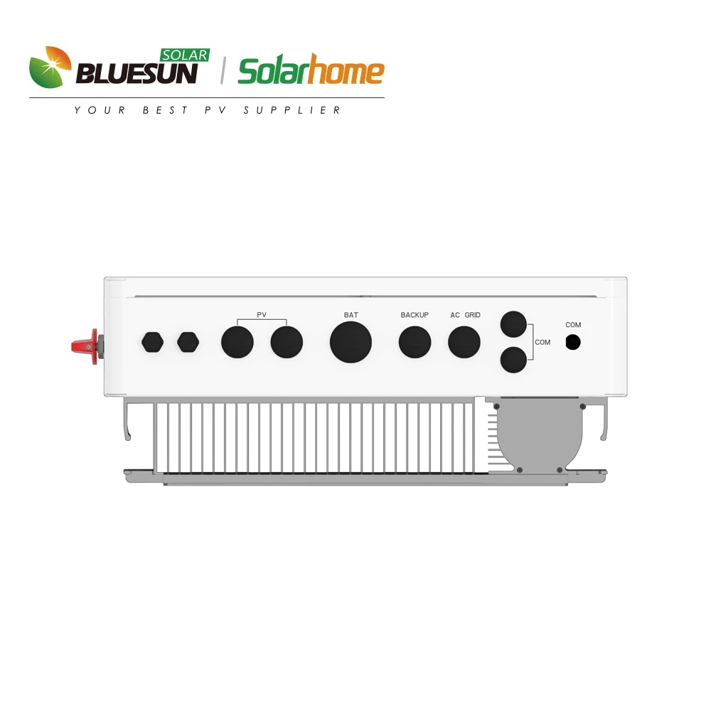 12KW US Standard 8kW Hybrid Solar Inverter 110V 220V Split Phase on Grid Off Grid Solar Inverter with USA Warehouse