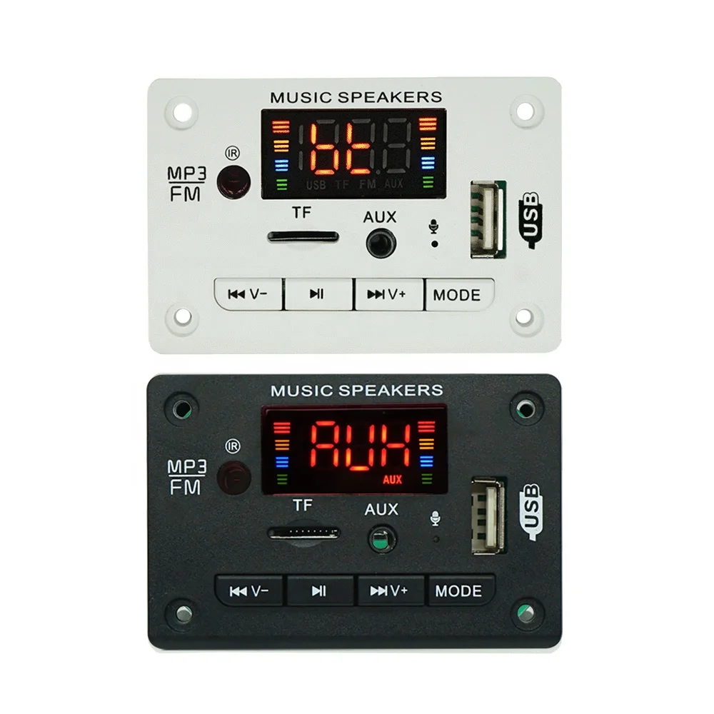 Dab Bluetooth Wirelesst BT Circuit Board Diagram MP3 Player Decoder FM Radio USB Kit Audio Module PCBA 12V