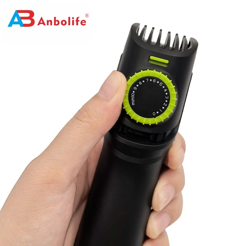 Professional Hair Trimmer with 2000 mAh Battery 200min Runtime All-in-One Set USB Rechargeable IPX6 Waterproof Cordless Beard Trimmer