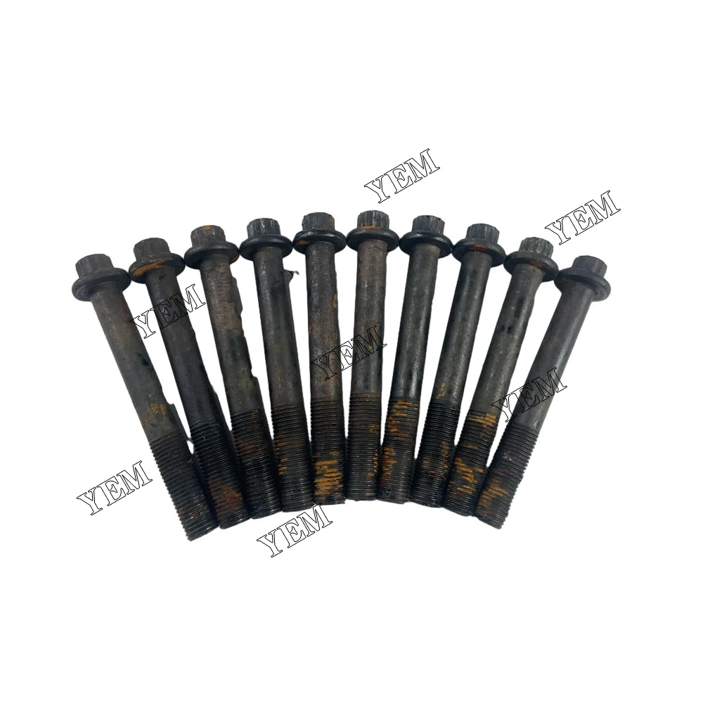 4FB1 Cylinder Head Bolt Fit for Isuzu Engine.