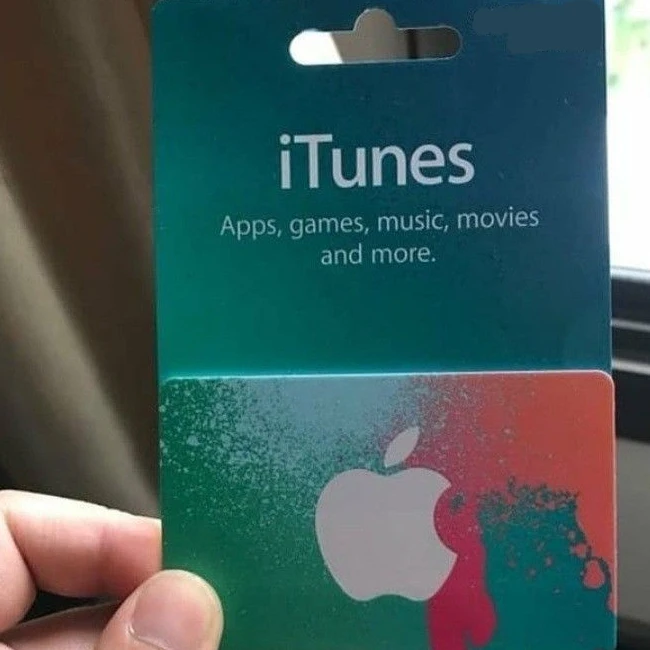 Authentic Apple iTunes Gold App Card Plastic/PVC $10-100 USD Gift Promotion Personalized Logo OEM/ODM Supported 1-Year Warranty - Image 5