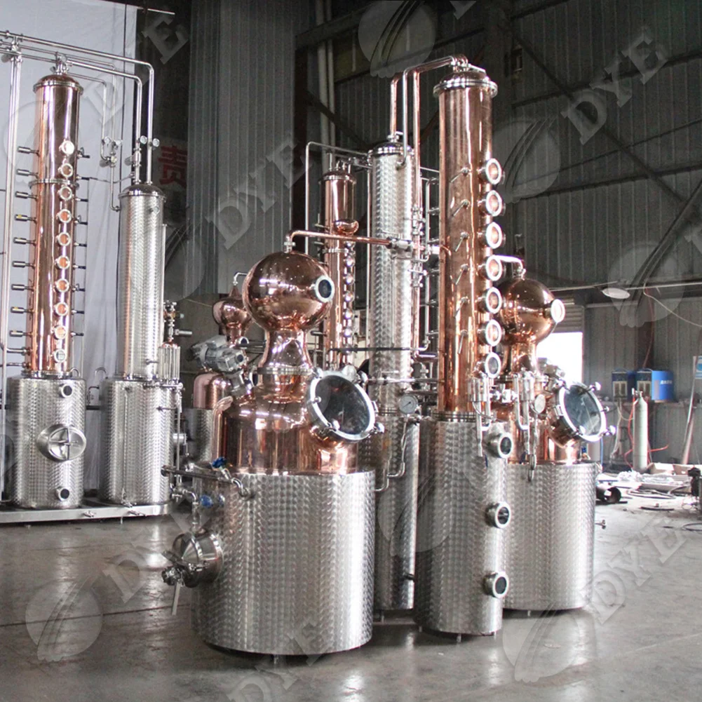 Краситель для дома спиртовые Дистилляторы колонна дистилляции котел паровой дистиллятор используется для продажи