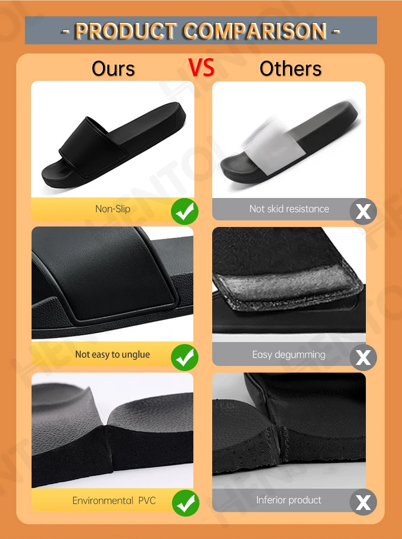 Designer Unisex Slippers For Men Custom Logo Slides With Custom Blank