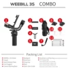 Negro - Combo Weebill 3s
