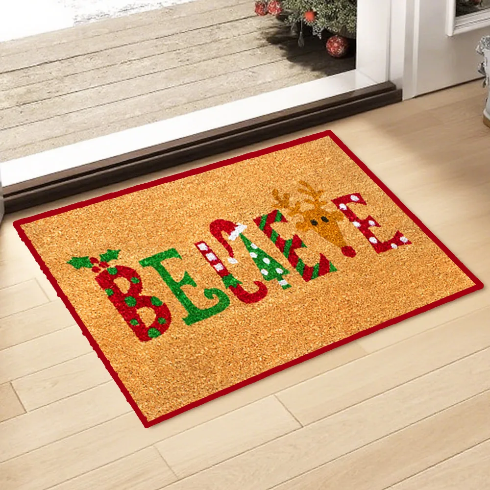 Embossed Welcome Door Mat With Anti Slip Hot Sale Non Slip Placemat Absorbent Coffee Bar Mats for Home Espresso Machines