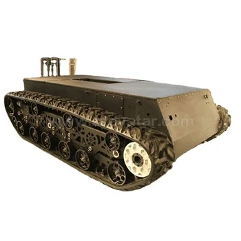 Big Heavy Tracked Vehicle Electric Robot Platform 500kg Robot Chassis