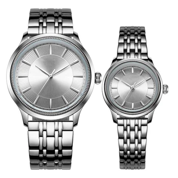 New design Couple Gift Watches for Men and Women Wholesale Luxury Stainless Steel Quartz Watch 3ATM Waterproof Wristwatches