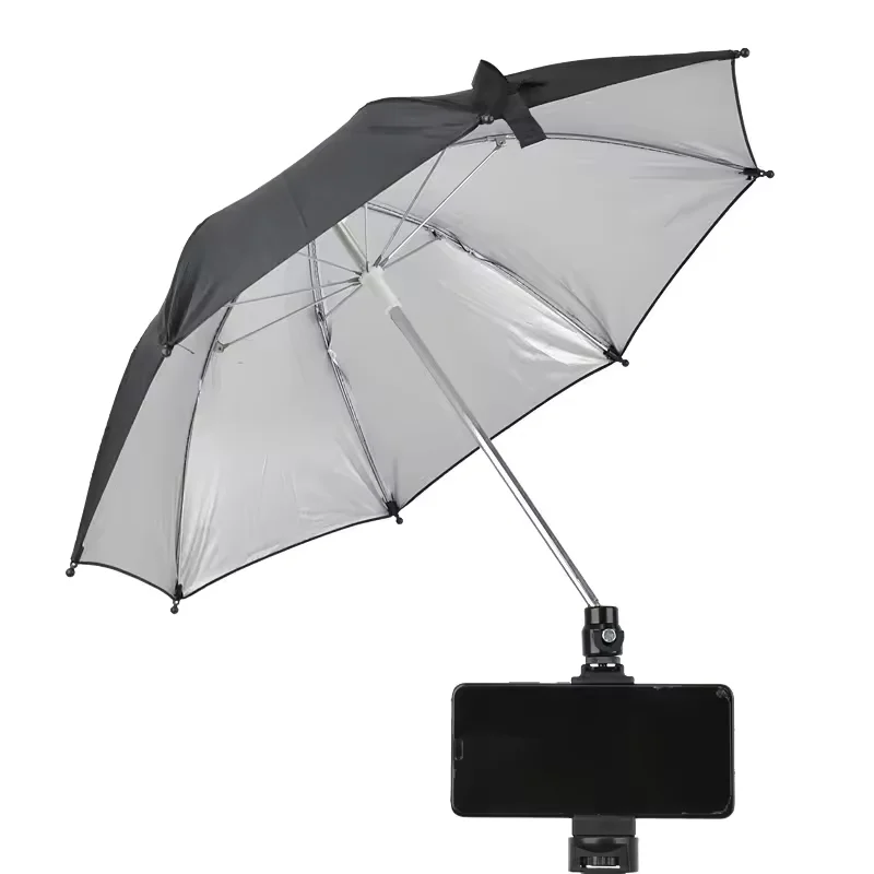 Ombrello Da Hot Shoe Per Fotocamera DSLR | Parasole Antipioggia E Anti-riflesso Con Diametro 26/50 Cm Per Canon E Nikon
