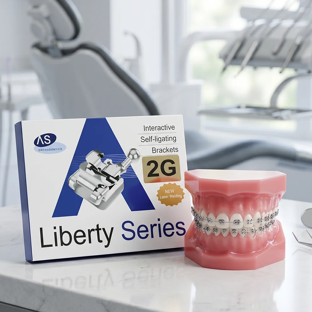 High Standard Orthodontic Dental Active 2G  Materials Braquets Autoligados