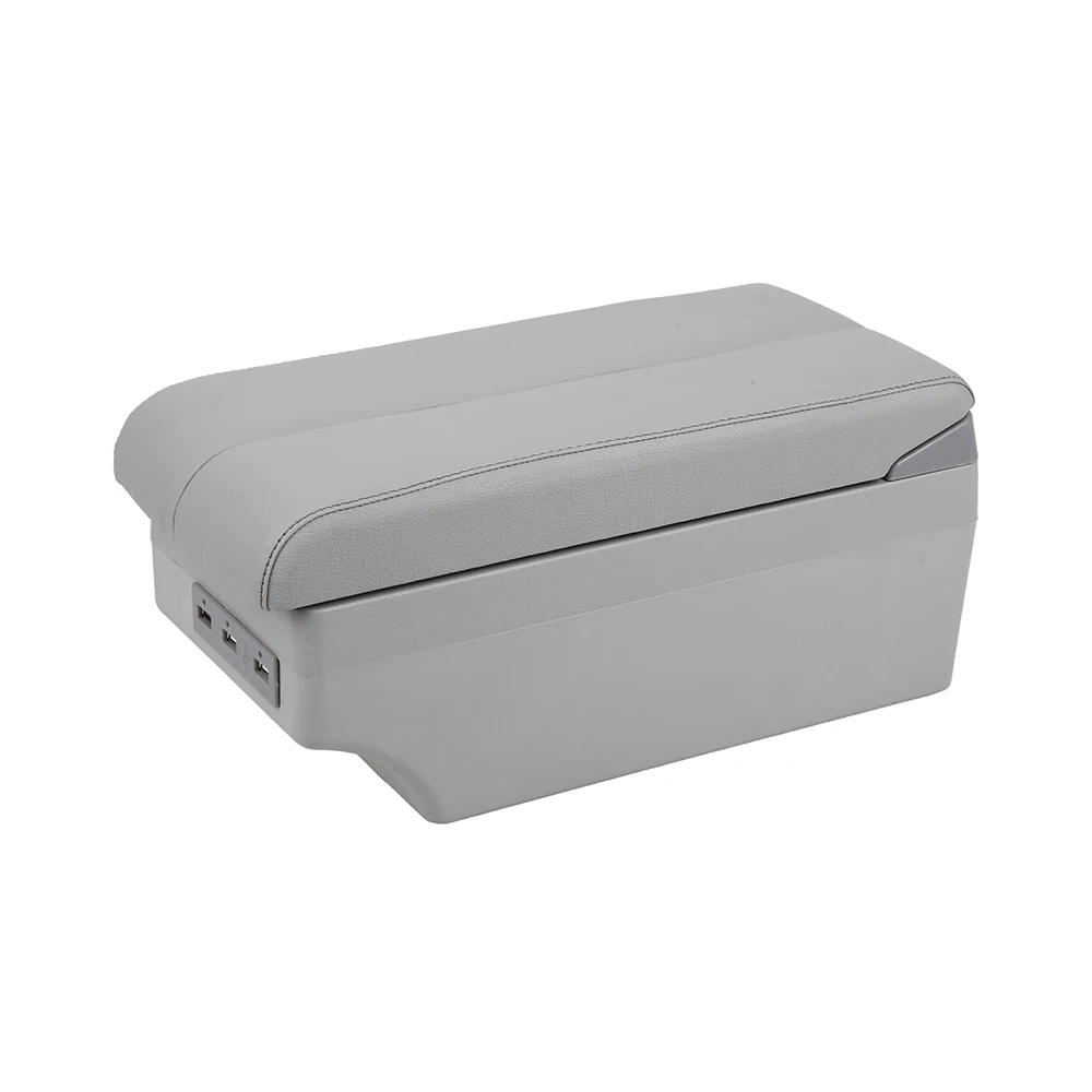 product auto 3 usb armrest box car central storage cup holder ashtray  accessories refit-9