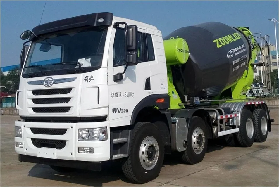 Concrete Mix Machine Mini Zoomlion 8m3 Concrete Mixer Truck Diesel Concrete Mixer