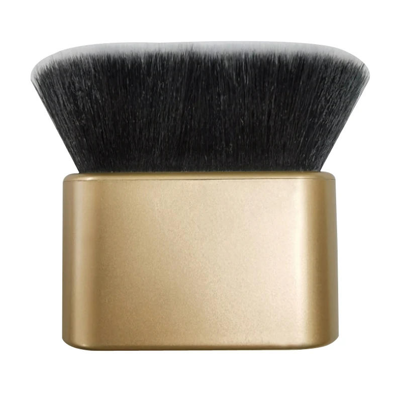 Custom Logo Curvedshaped Makeup Kabuki Deluxe Tan Self Tanning