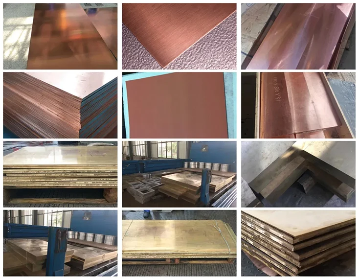 0.5mm 0.75mm 1mm 1.2mm thick T2 /C1100 pure copper plate/sheet 200mm 600mm width