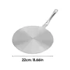 22cm fixed handle