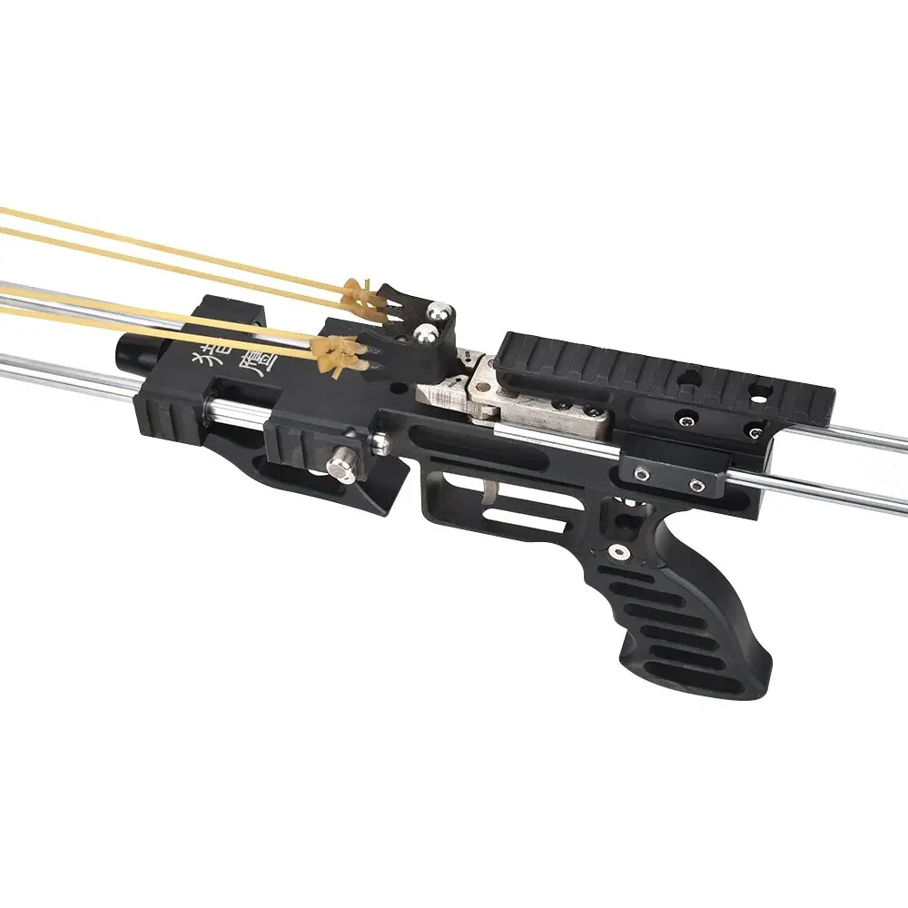 Outdoor Hunting Powerful Slingshot with Laser Aiming - Durable 8mm