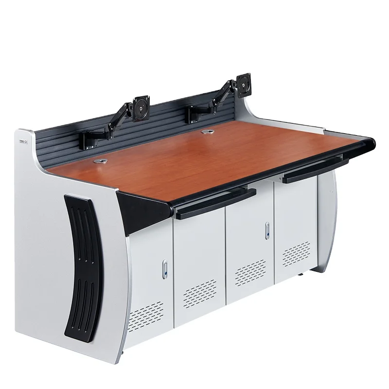 Control Room Console Command Center Control Table Equipment Desk Double Seat