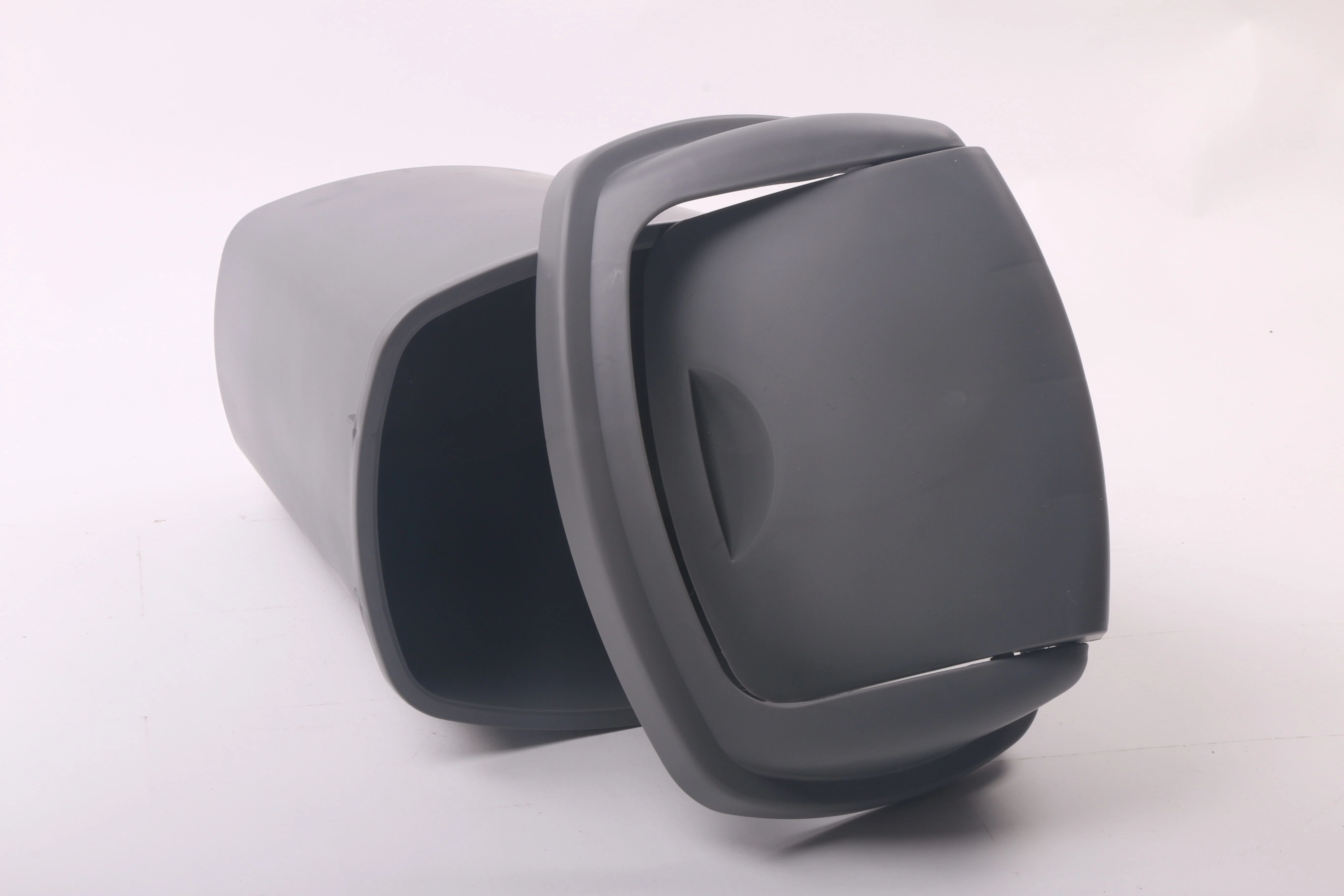 
Пластиковая корзина для мусора объемом 13 галлонов, откидная крышка, контейнер для мусора объемом 50 л 